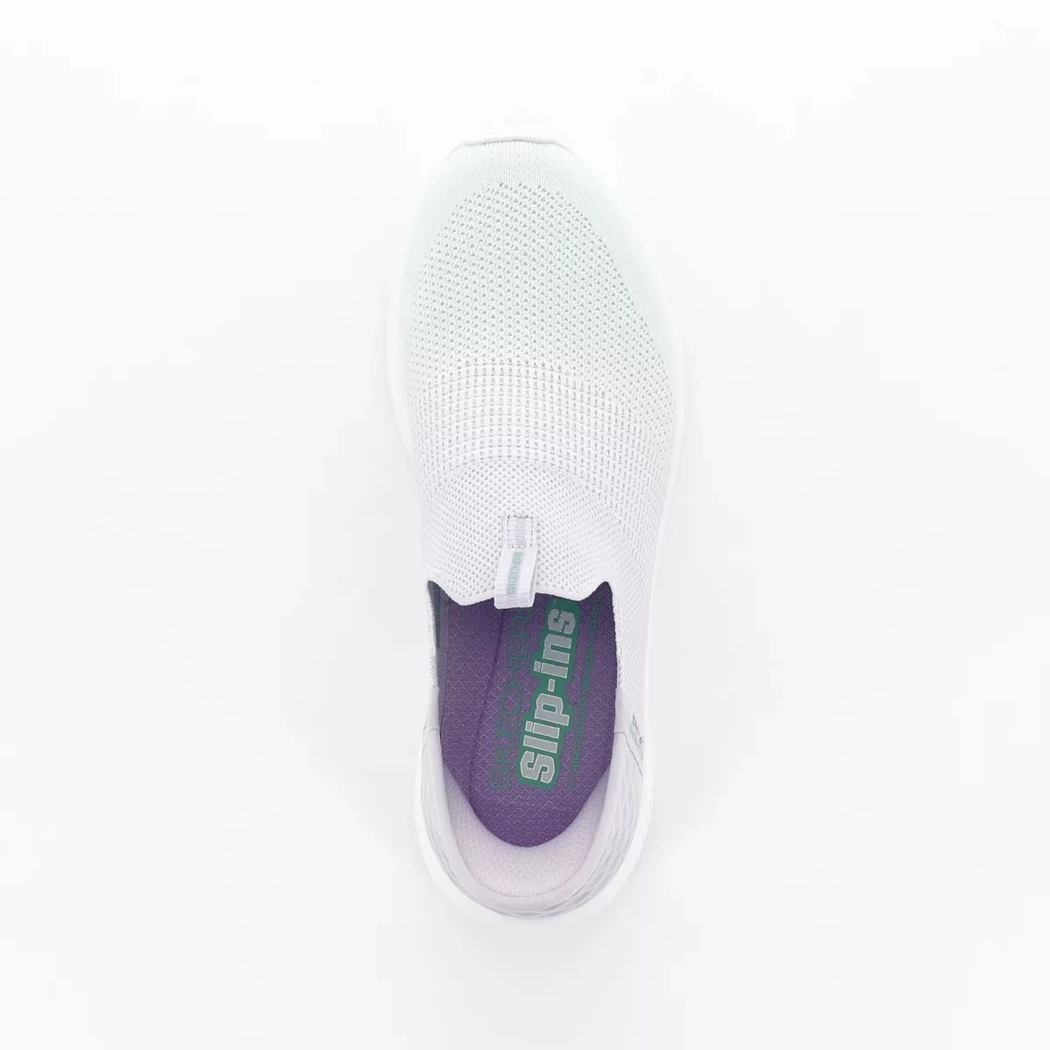 Image (6) de la chaussures Skechers - Baskets Violet / Lilas en Textile