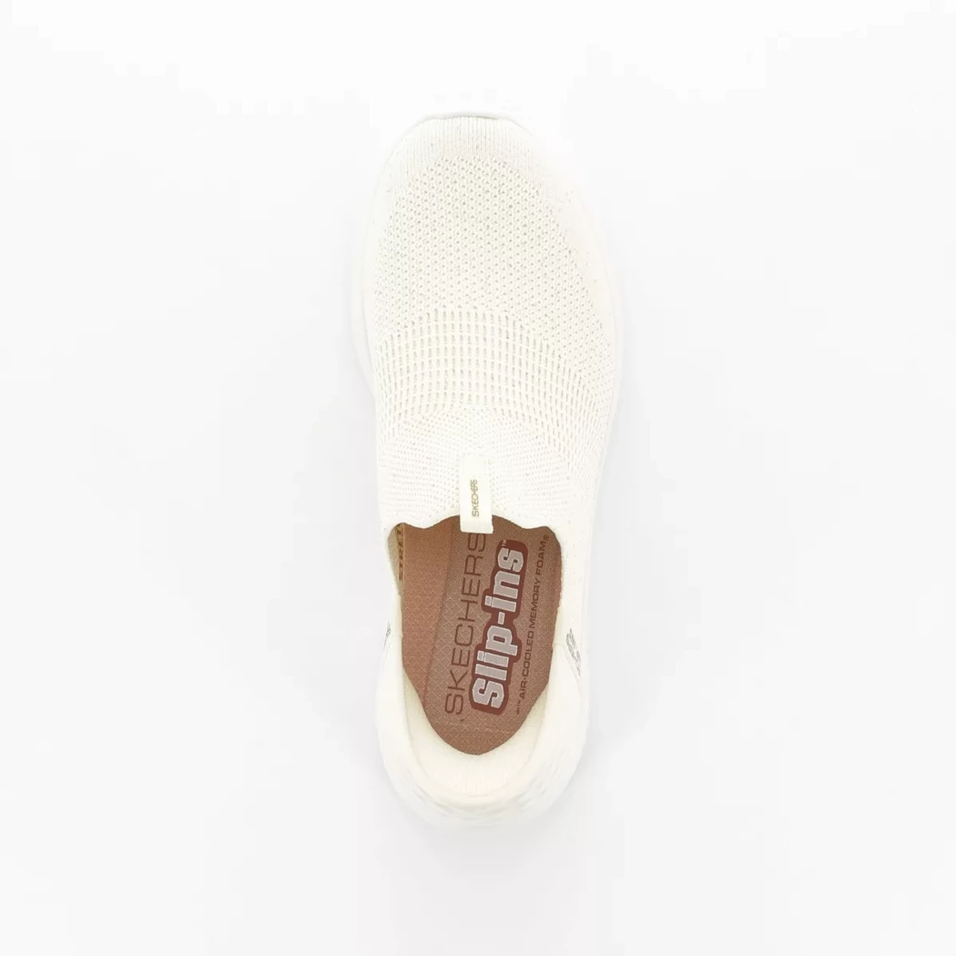 Image (6) de la chaussures Skechers - Baskets Beige en Textile Image (6) de la chaussures Skechers - Baskets Beige en Textile