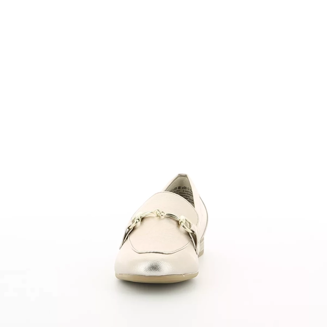 Image (5) de la chaussures Marco Tozzi - Mocassins Or / Bronze / Platine en Cuir synthétique