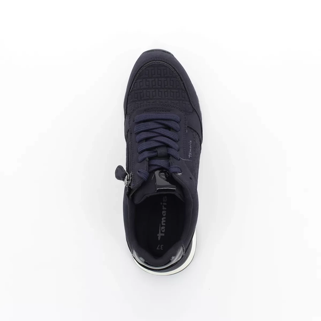 Image (6) de la chaussures Tamaris - Baskets Bleu en Cuir synthétique