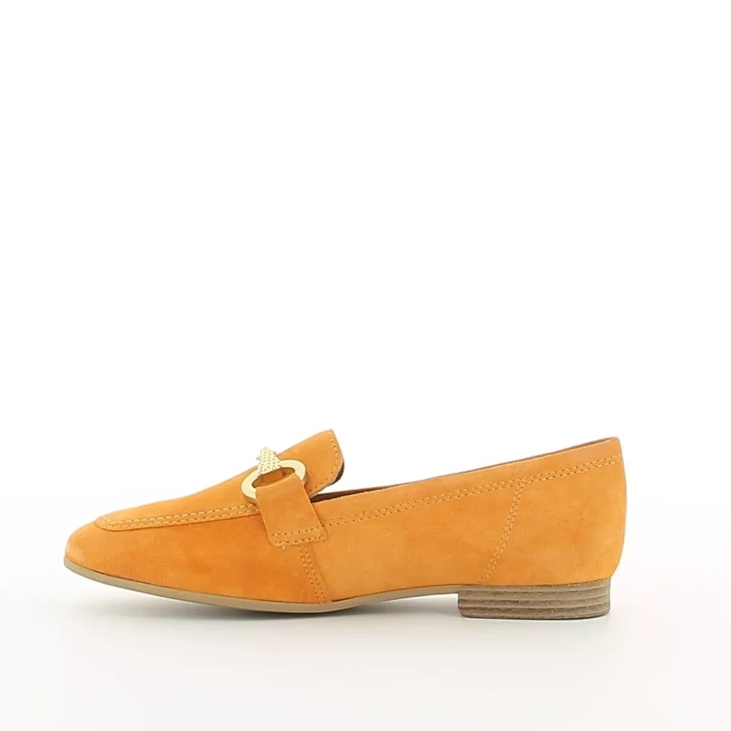 Image (4) de la chaussures Tamaris - Mocassins Orange en Cuir nubuck