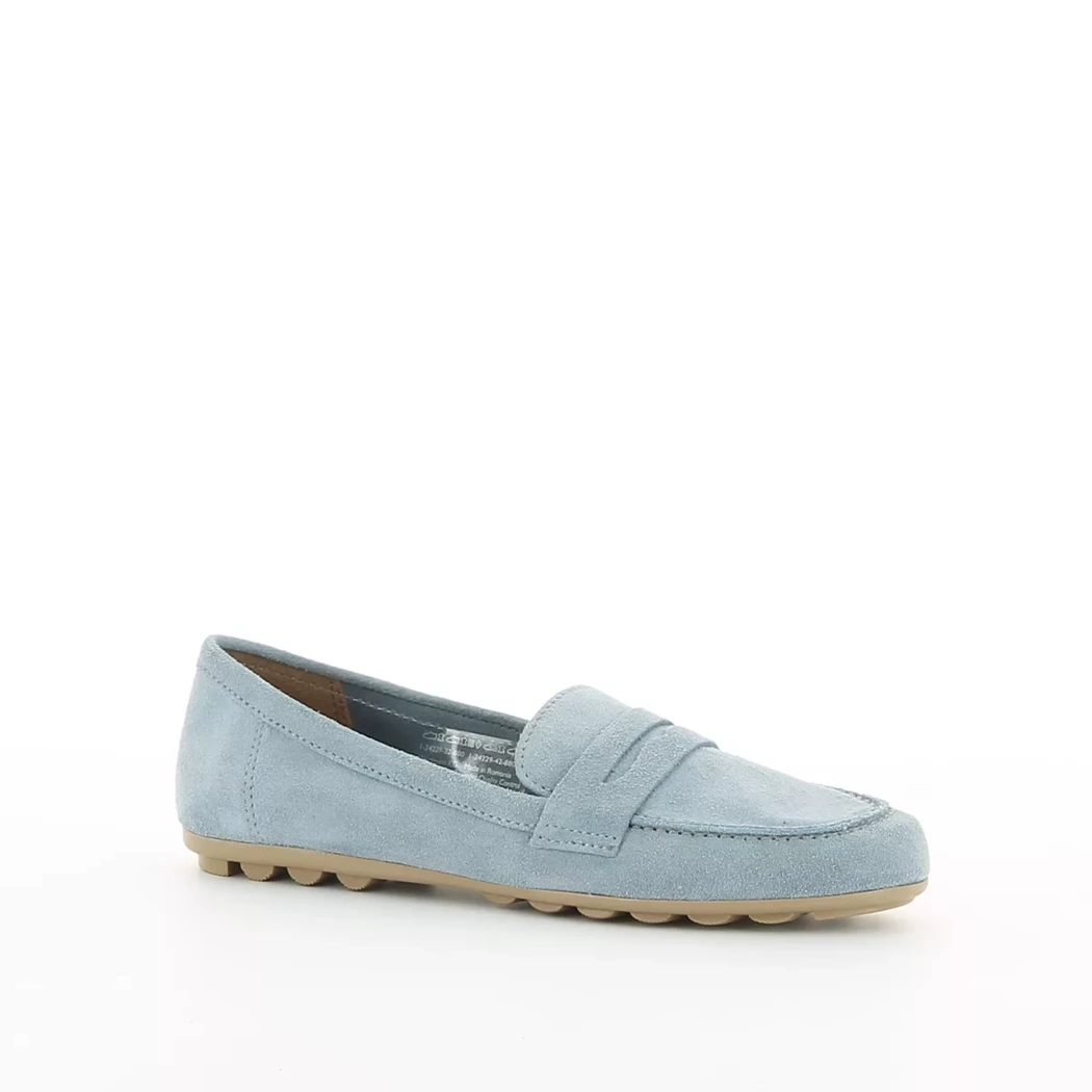 Image (1) de la chaussures Tamaris - Mocassins Bleu en Cuir nubuck