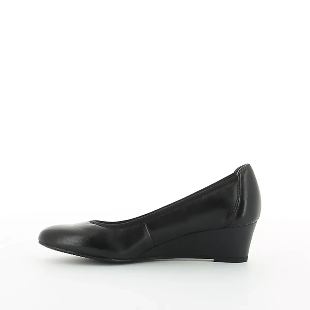 Image (4) de la chaussures Tamaris - Escarpins Noir en Cuir