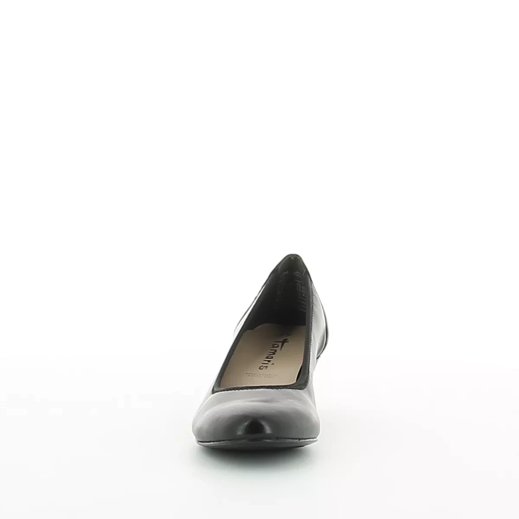 Image (5) de la chaussures Tamaris - Escarpins Noir en Cuir