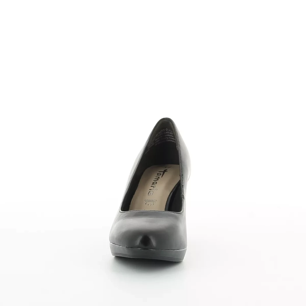 Image (5) de la chaussures Tamaris - Escarpins Noir en Cuir