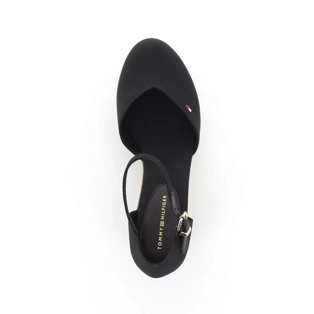 Image (6) de la chaussures Tommy Hilfiger - Escarpins Noir en Textile