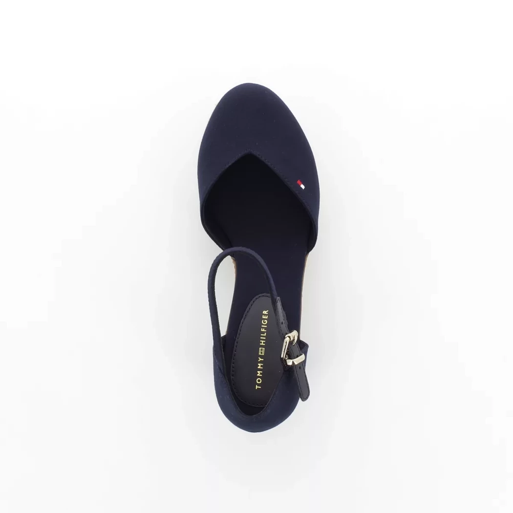 Image (6) de la chaussures Tommy Hilfiger - Escarpins Bleu en Textile