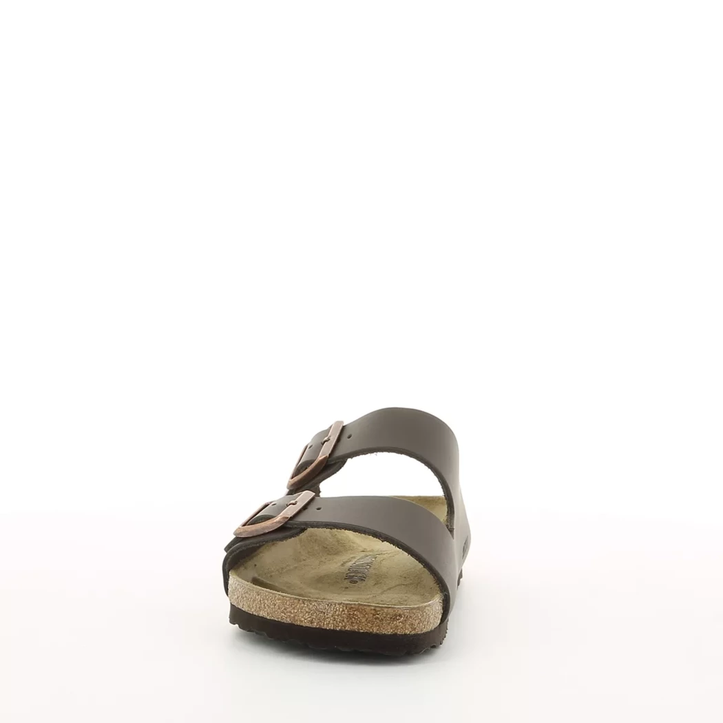 Image (5) de la chaussures Birkenstock - Mules et Sabots Marron en Cuir synthétique