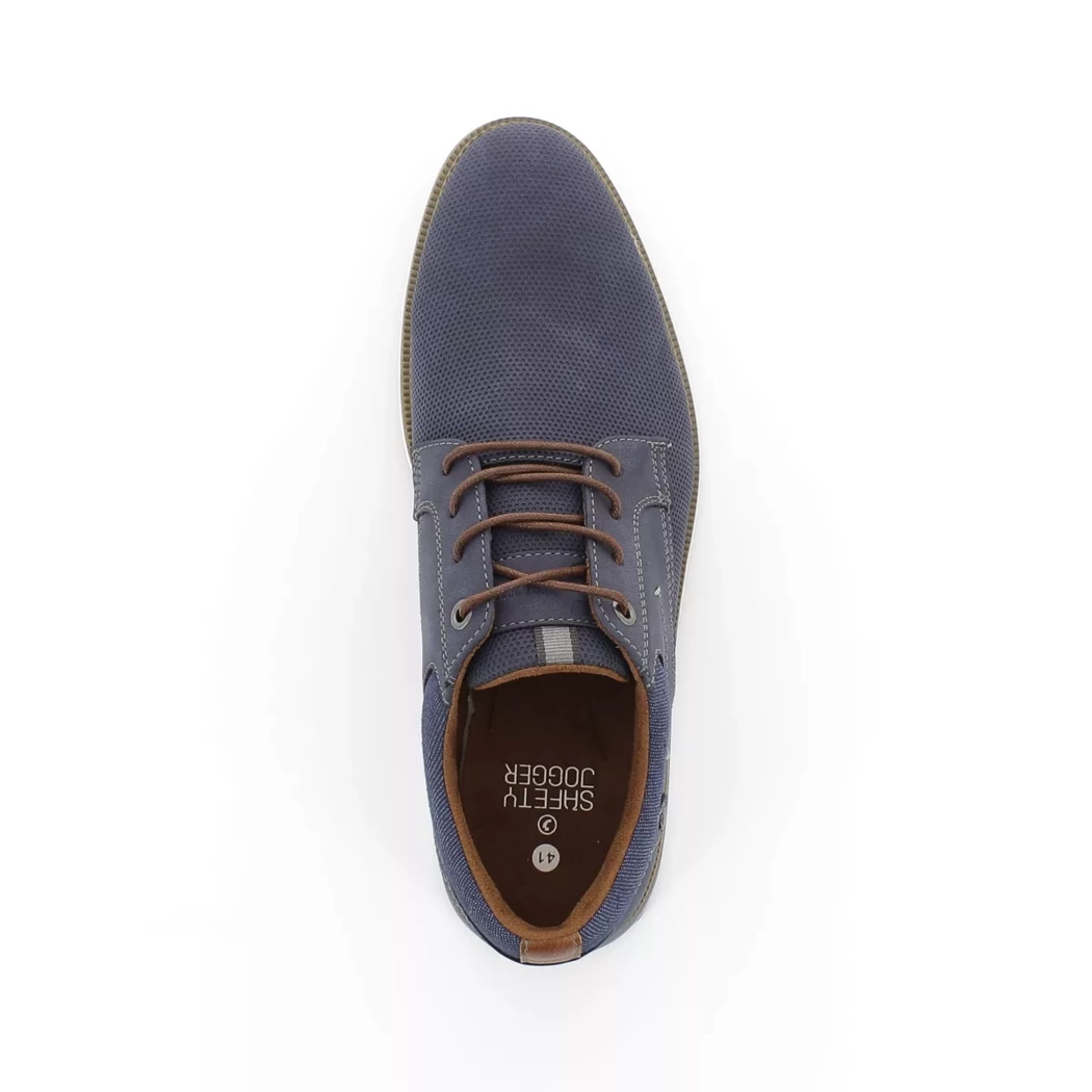 Image (6) de la chaussures Safety Jogger - Chaussures à lacets Bleu en Cuir synthétique