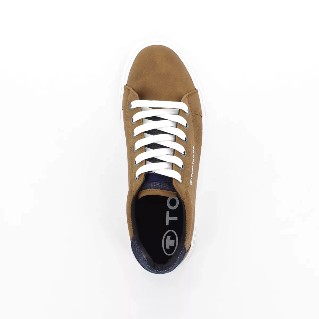 Image (6) de la chaussures Tom Tailor - Baskets Cuir naturel / Cognac en Cuir synthétique