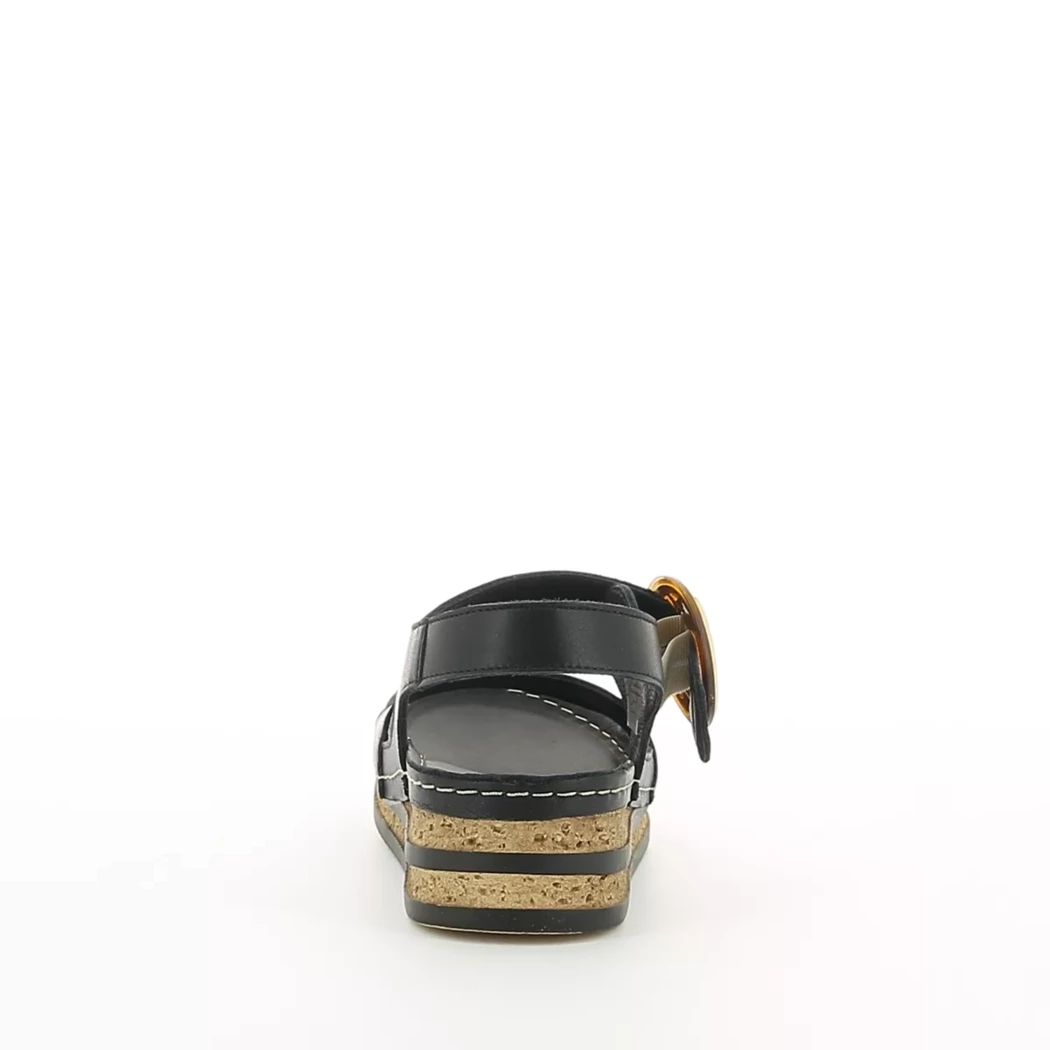 Image (3) de la chaussures Andrea Conti - Sandales et Nu-Pieds Noir en Cuir