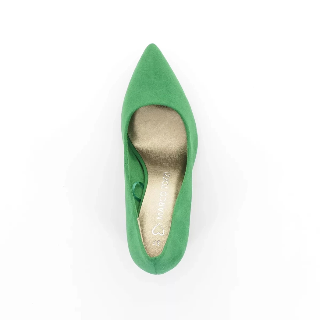 Image (6) de la chaussures Marco Tozzi - Escarpins Vert en Cuir synthétique