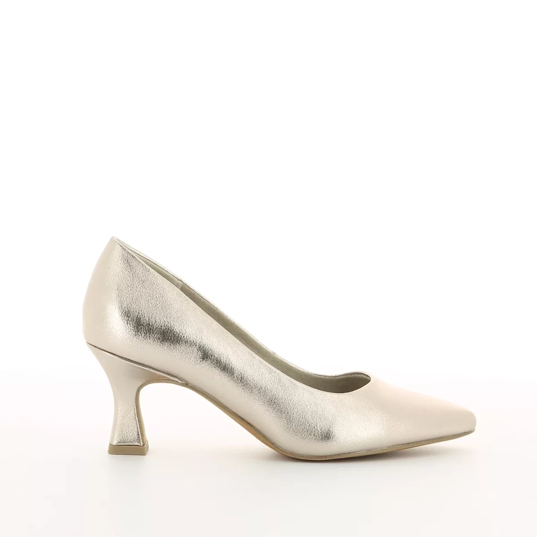Image (2) de la chaussures Marco Tozzi - Escarpins Or / Bronze / Platine en Cuir synthétique