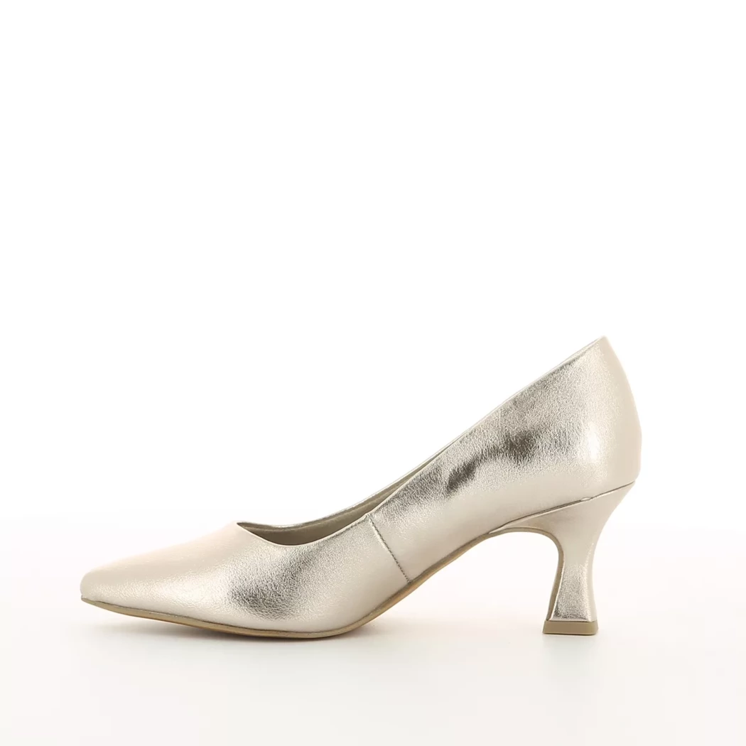 Image (4) de la chaussures Marco Tozzi - Escarpins Or / Bronze / Platine en Cuir synthétique