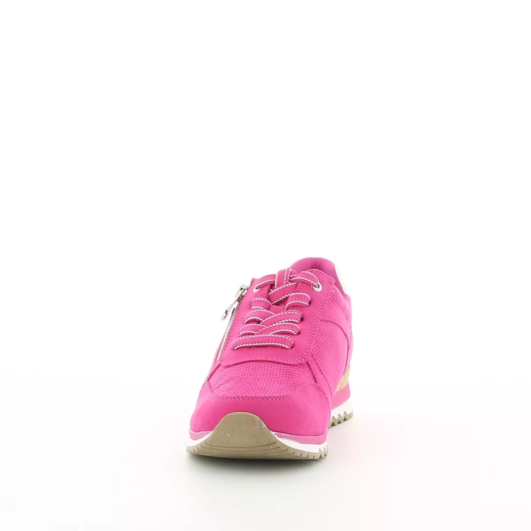 Image (5) de la chaussures Marco Tozzi - Baskets Rose en Cuir synthétique