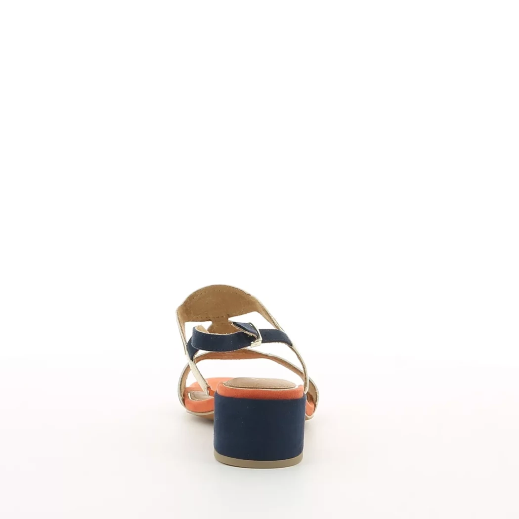 Image (3) de la chaussures Marco Tozzi - Sandales et Nu-Pieds Bleu en Cuir synthétique