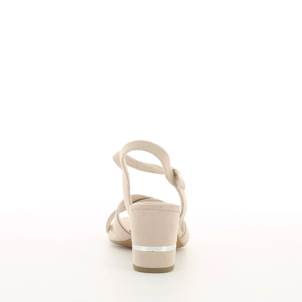 Image (3) de la chaussures Marco Tozzi - Sandales et Nu-Pieds Rose en Cuir synthétique