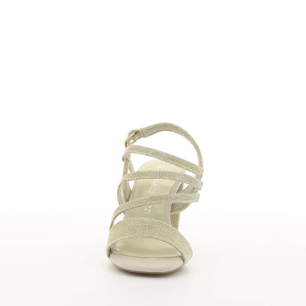 Image (5) de la chaussures Marco Tozzi - Sandales et Nu-Pieds Or / Bronze / Platine en Textile