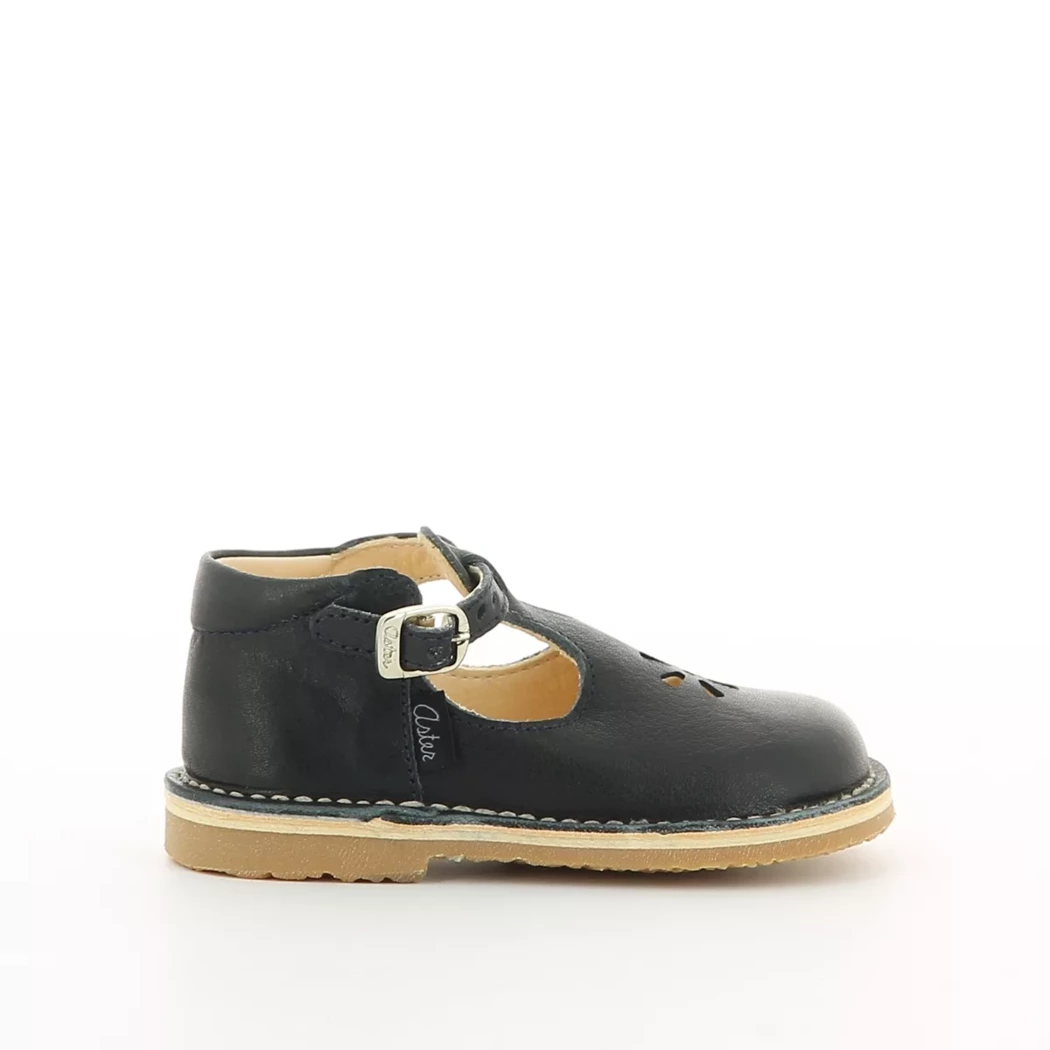 Image (2) de la chaussures Aster - Bottines ouvertes Bleu en Cuir Image (2) de la chaussures Aster - Bottines ouvertes Bleu en Cuir