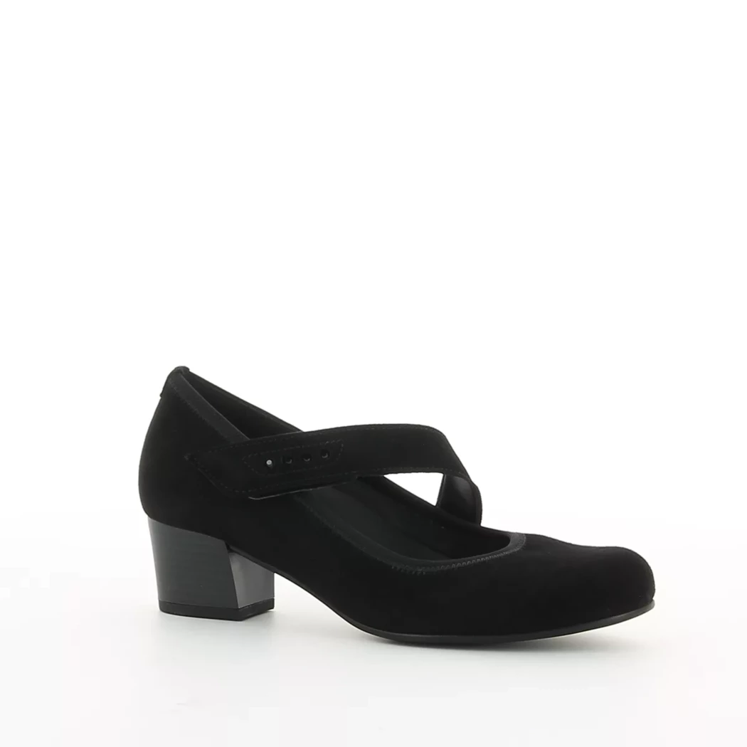 Image (1) de la chaussures Gabor - Escarpins Noir en Cuir nubuck