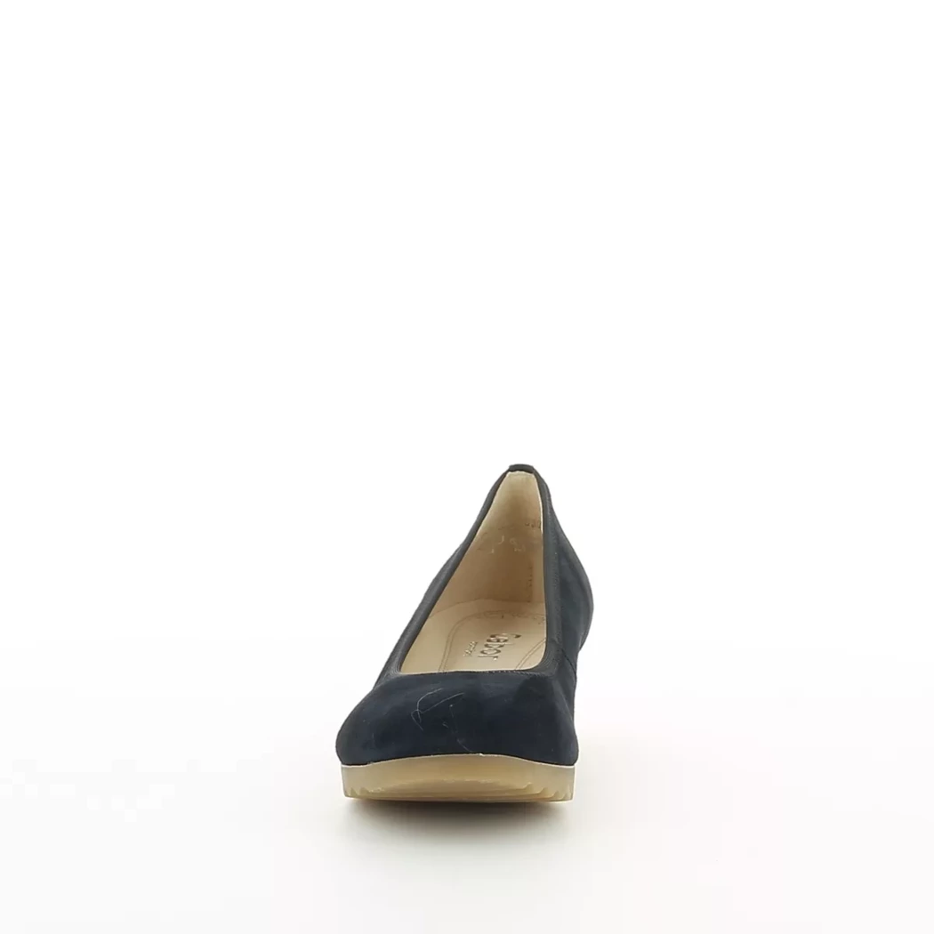 Image (5) de la chaussures Gabor - Escarpins Bleu en Cuir nubuck