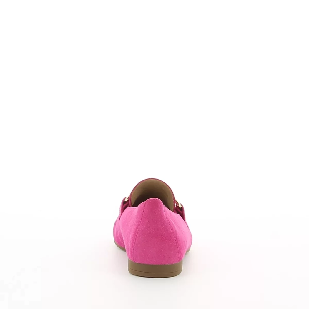 Image (3) de la chaussures Gabor - Mocassins Rose en Cuir nubuck