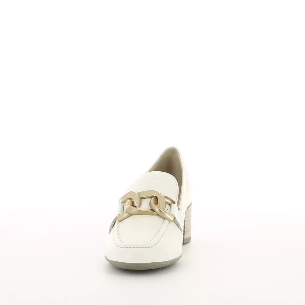 Image (5) de la chaussures Gabor - Mocassins Blanc en Cuir