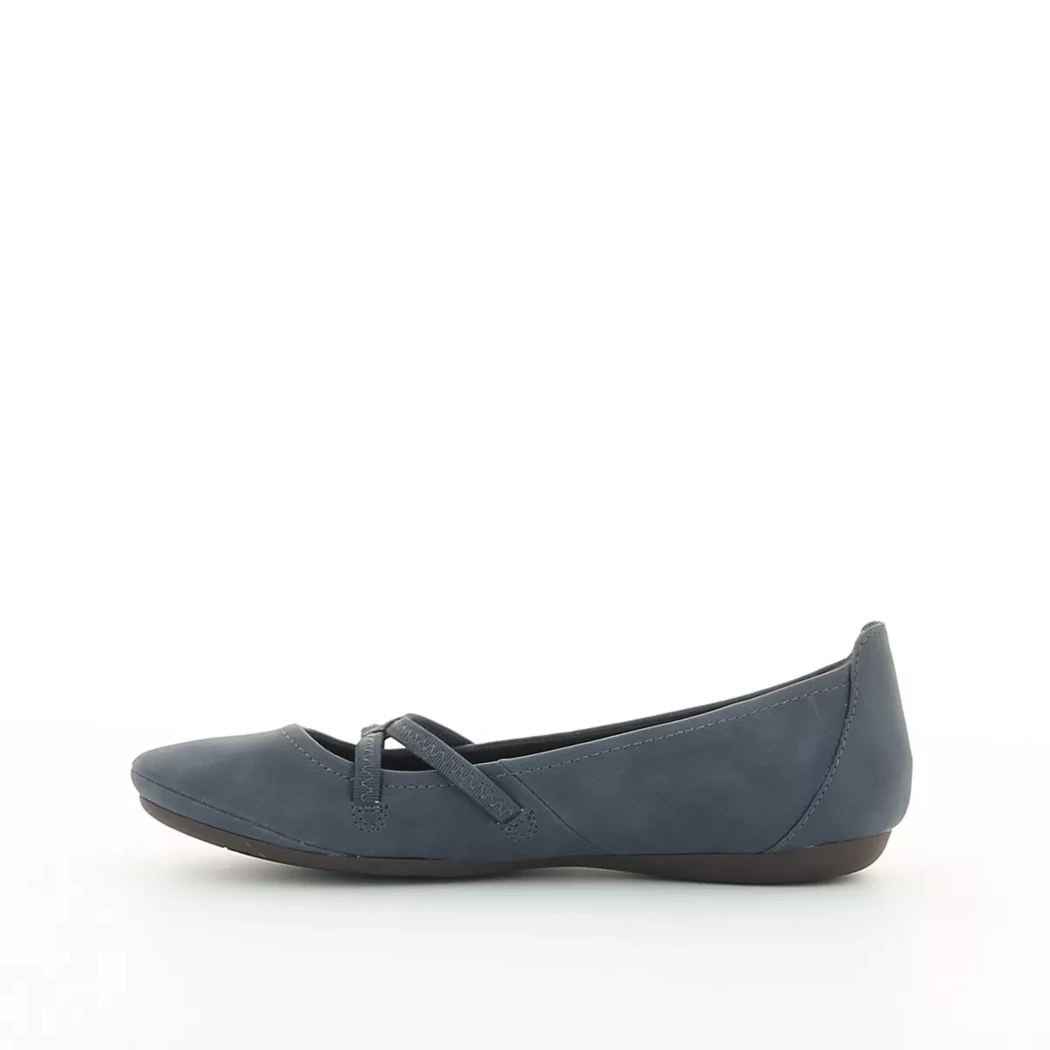Image (4) de la chaussures Tamaris - Ballerines Bleu en Cuir synthétique