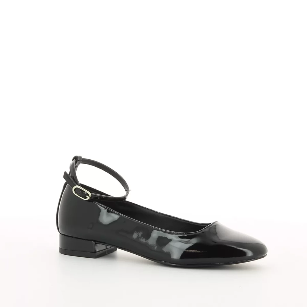 Image (1) de la chaussures Tamaris - Ballerines Noir en Cuir synthétique