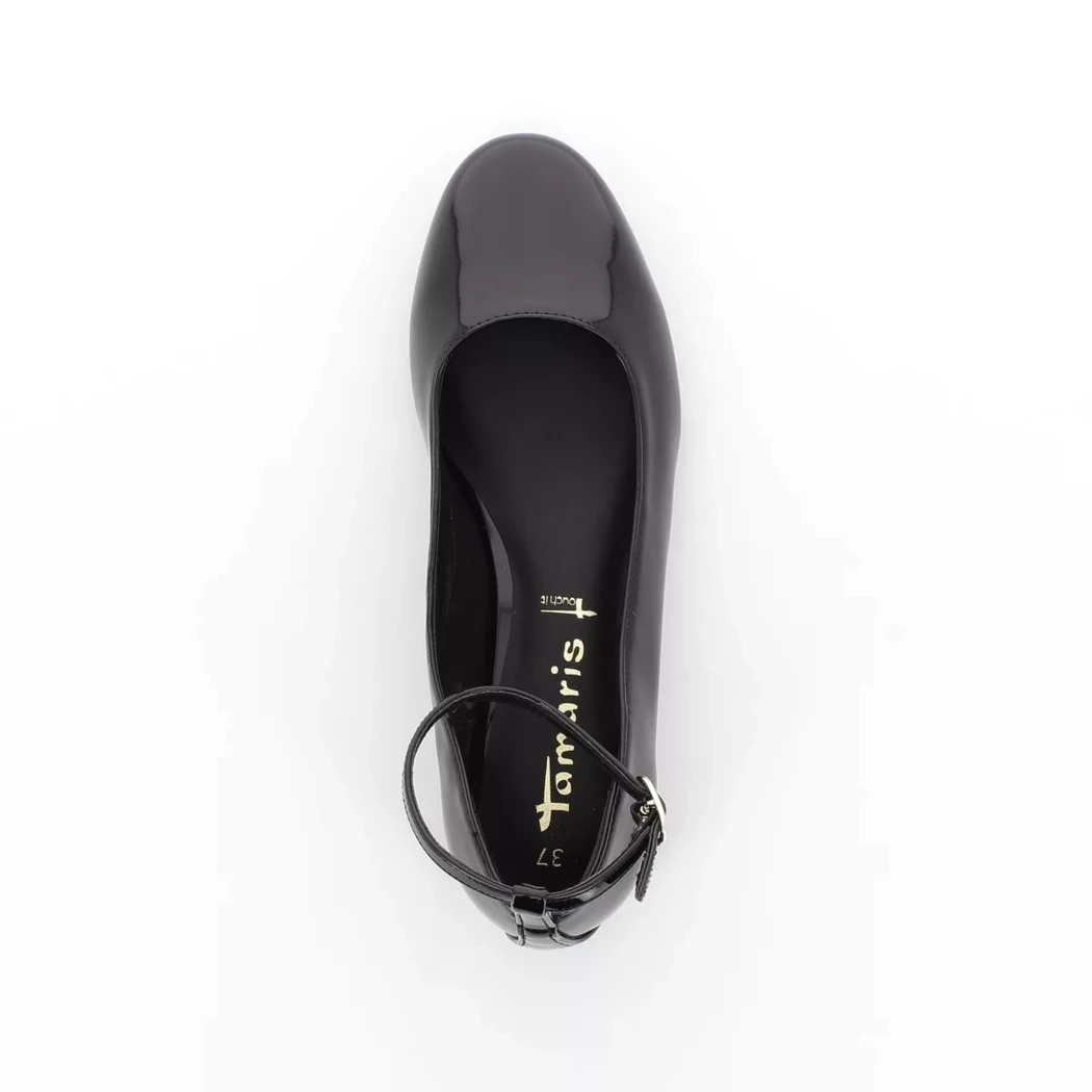 Image (6) de la chaussures Tamaris - Ballerines Noir en Cuir synthétique