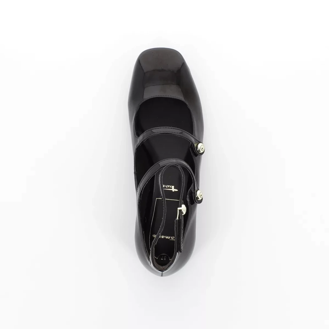 Image (6) de la chaussures Tamaris - Ballerines Noir en Cuir synthétique