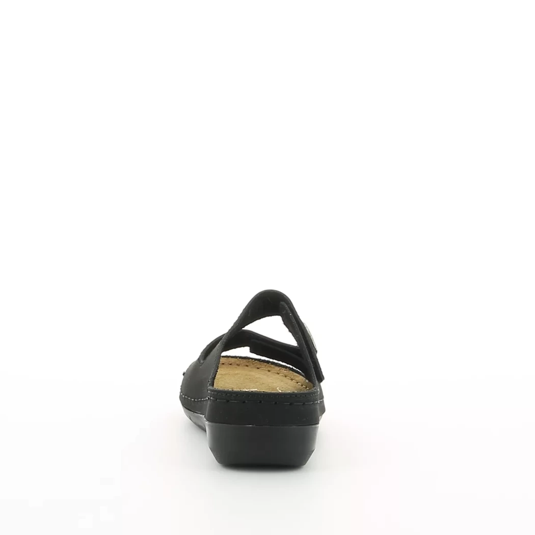 Image (3) de la chaussures Tamaris - Mules et Sabots Noir en Cuir