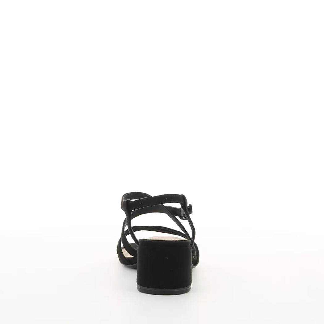 Image (3) de la chaussures Tamaris - Sandales et Nu-Pieds Noir en Cuir synthétique