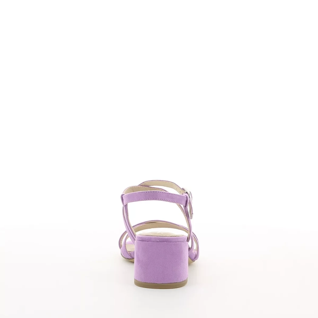 Image (3) de la chaussures Tamaris - Sandales et Nu-Pieds Violet / Lilas en Cuir synthétique