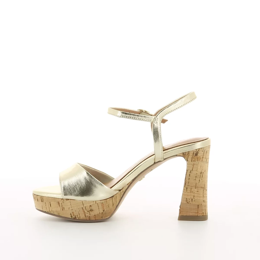 Image (4) de la chaussures Tamaris - Sandales et Nu-Pieds Or / Bronze / Platine en Cuir