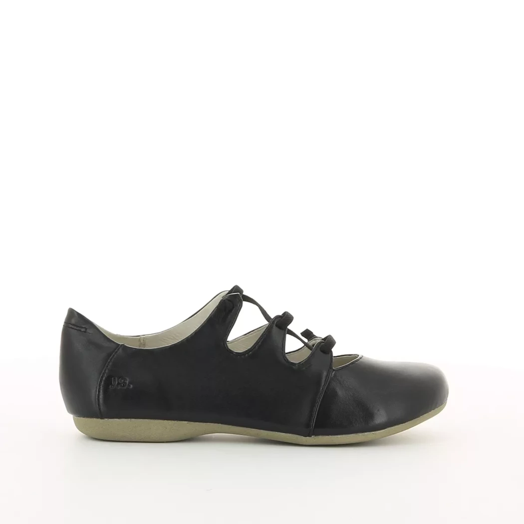 Image (2) de la chaussures Josef Seibel - Ballerines Noir en Cuir