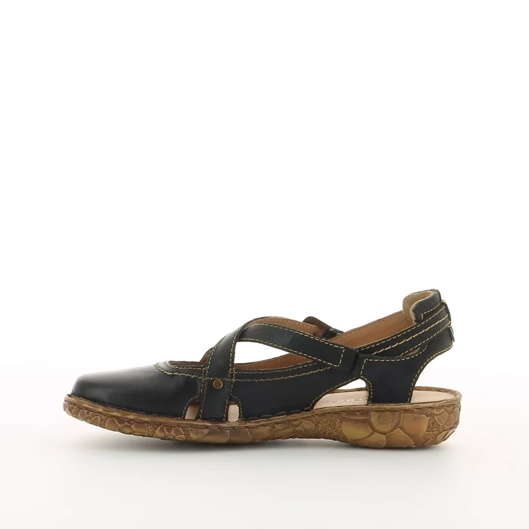 Image (4) de la chaussures Josef Seibel - Escarpins Noir en Cuir