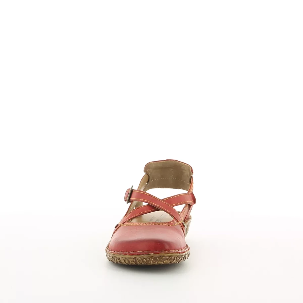 Image (5) de la chaussures Josef Seibel - Escarpins Rouge en Cuir