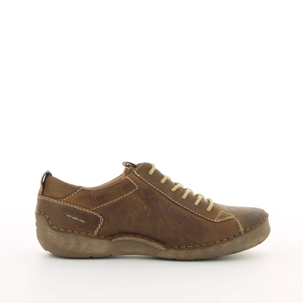 Image (2) de la chaussures Josef Seibel - Chaussures à lacets Cuir naturel / Cognac en Cuir