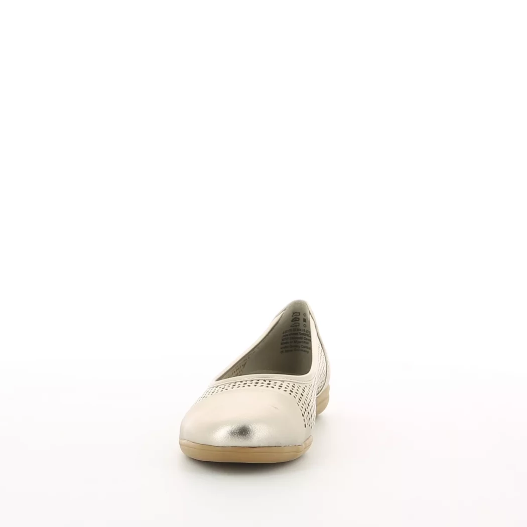 Image (5) de la chaussures Jana - Ballerines Or / Bronze / Platine en Cuir synthétique
