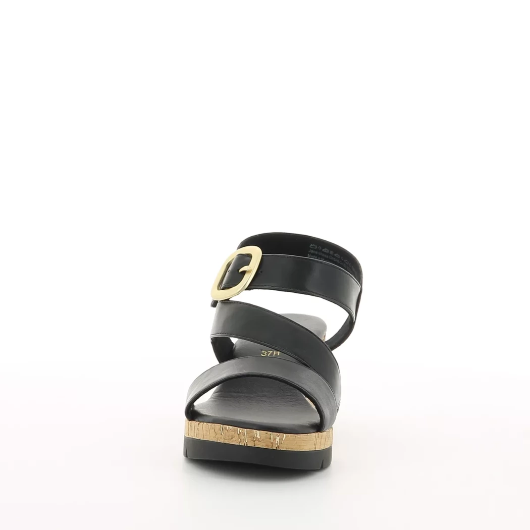 Image (5) de la chaussures Jana - Sandales et Nu-Pieds Noir en Cuir synthétique