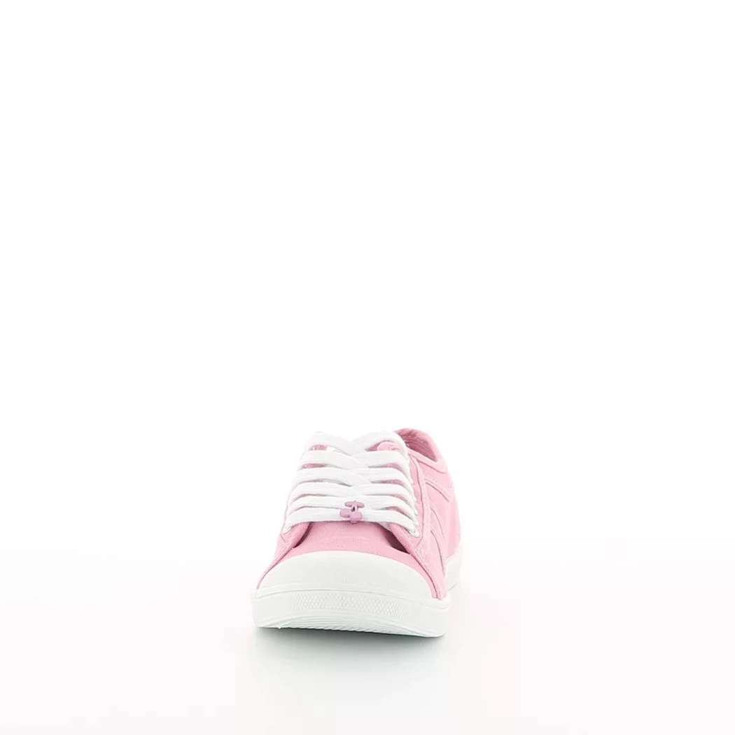 Image (5) de la chaussures Le Temps des Cerises - Baskets Rose en Textile