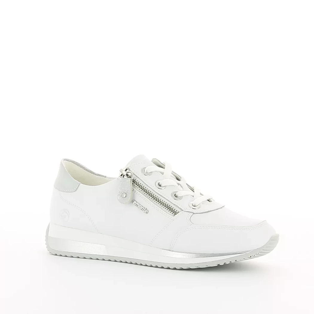 Image (1) de la chaussures Remonte - Baskets Blanc en Cuir