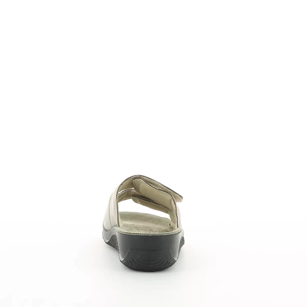 Image (3) de la chaussures Rohde - Mules et Sabots Taupe en Cuir