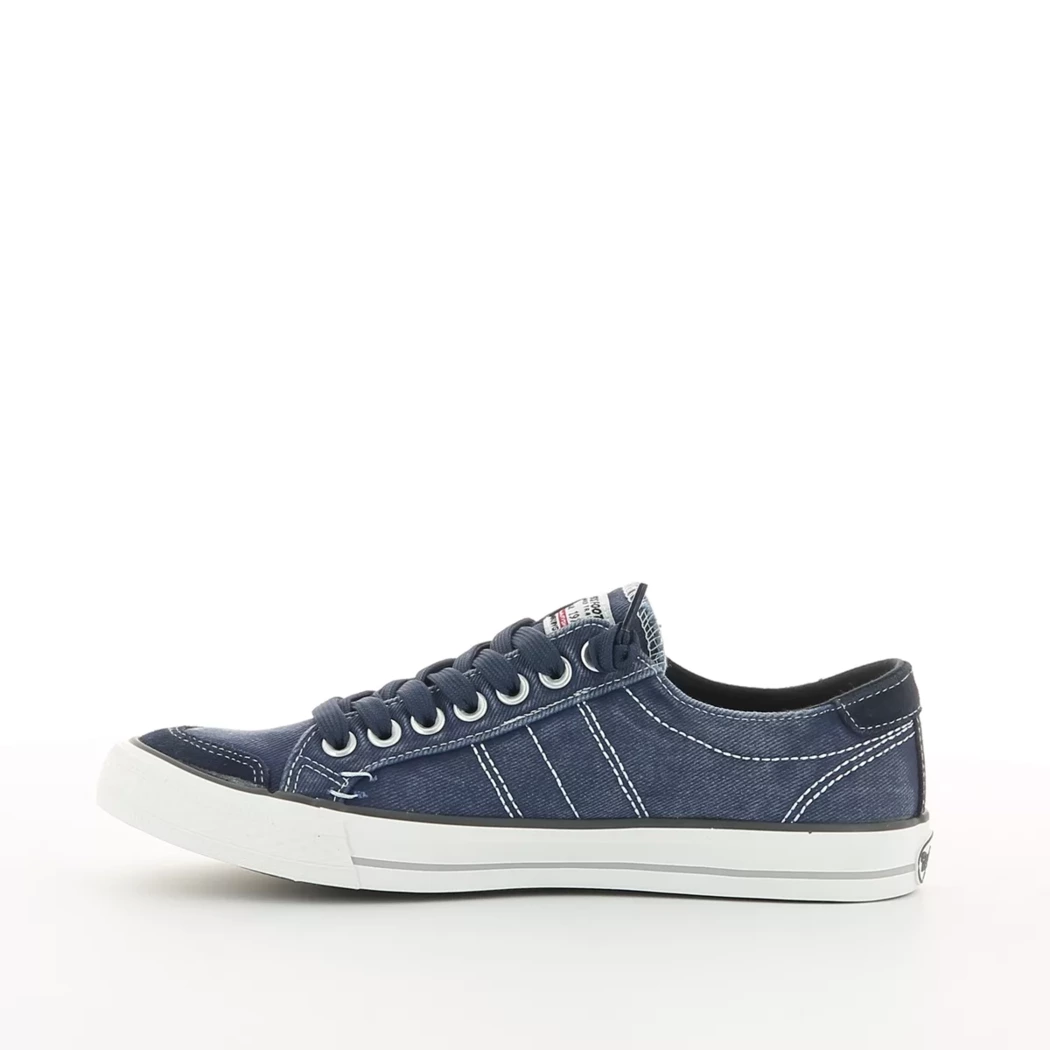 Image (4) de la chaussures Dockers - Baskets Bleu en Textile