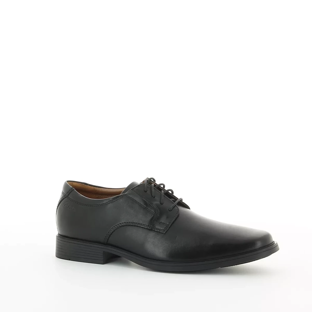 Image (1) de la chaussures Clarks - Chaussures à lacets Noir en Cuir