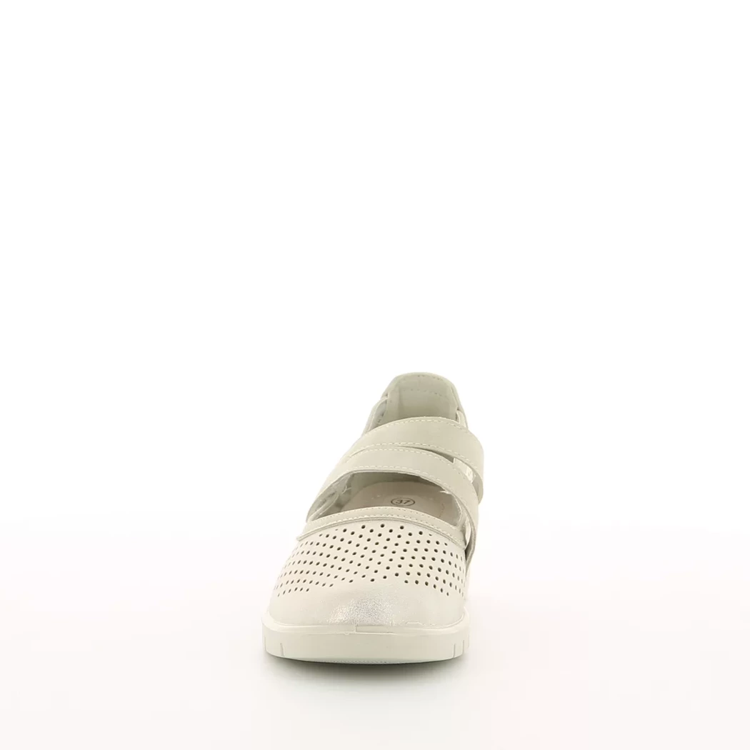 Image (5) de la chaussures Comfort Plus - Escarpins Blanc en Multi-Matières