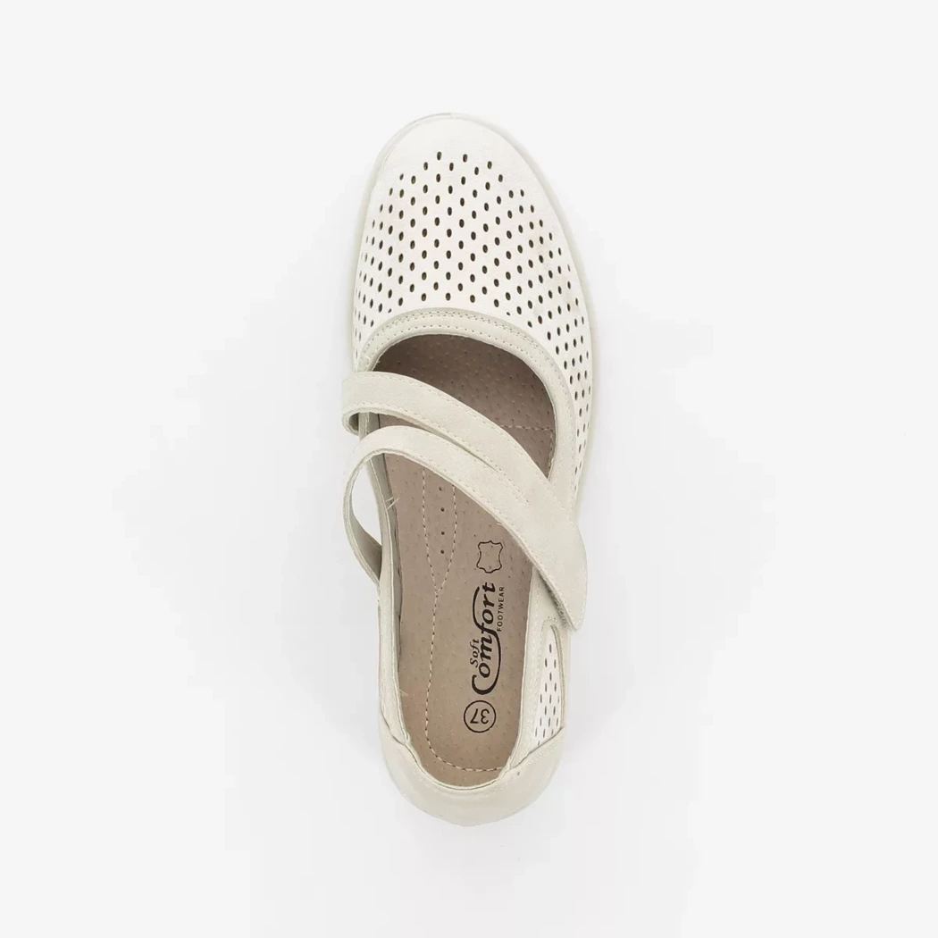 Image (6) de la chaussures Comfort Plus - Escarpins Blanc en Multi-Matières