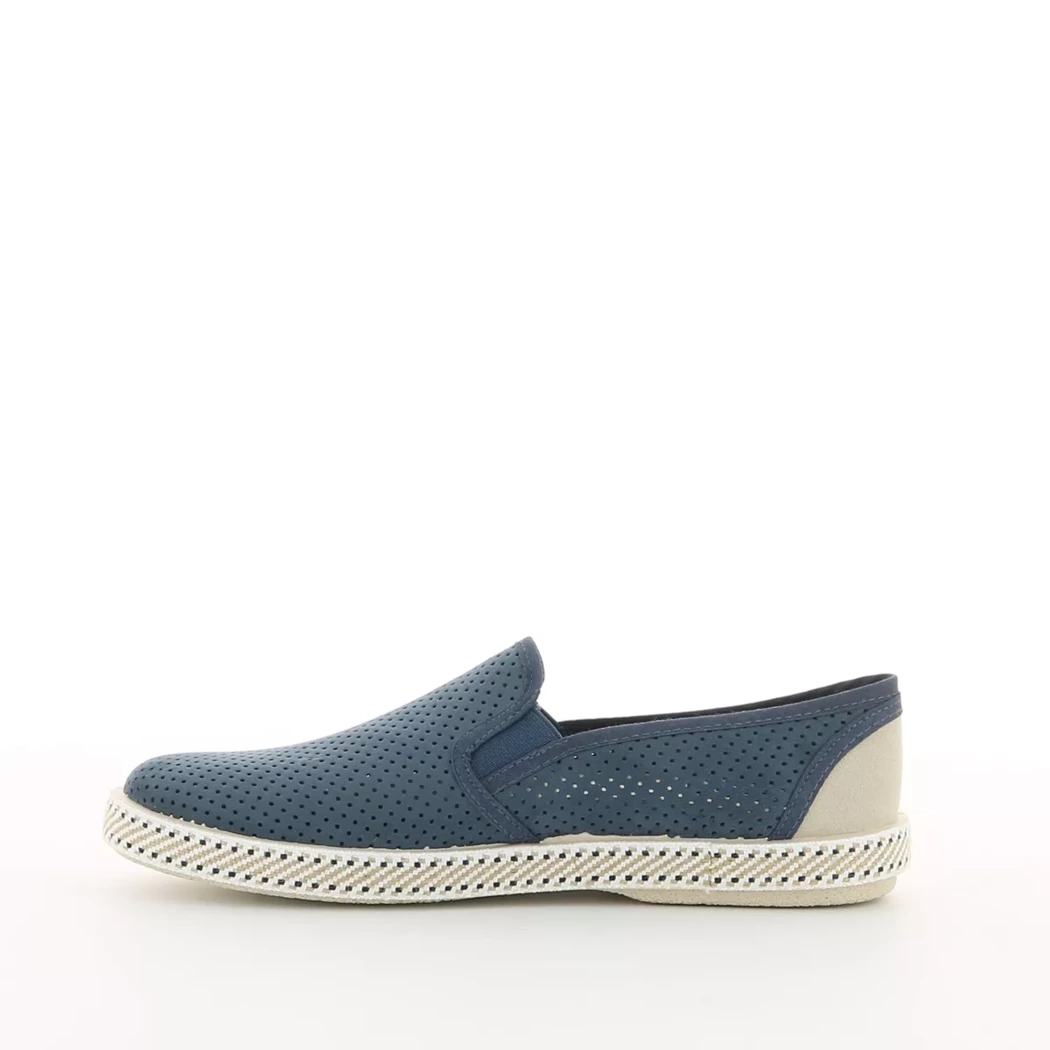 Image (4) de la chaussures Comfort Plus - Mocassins Bleu en Cuir nubuck