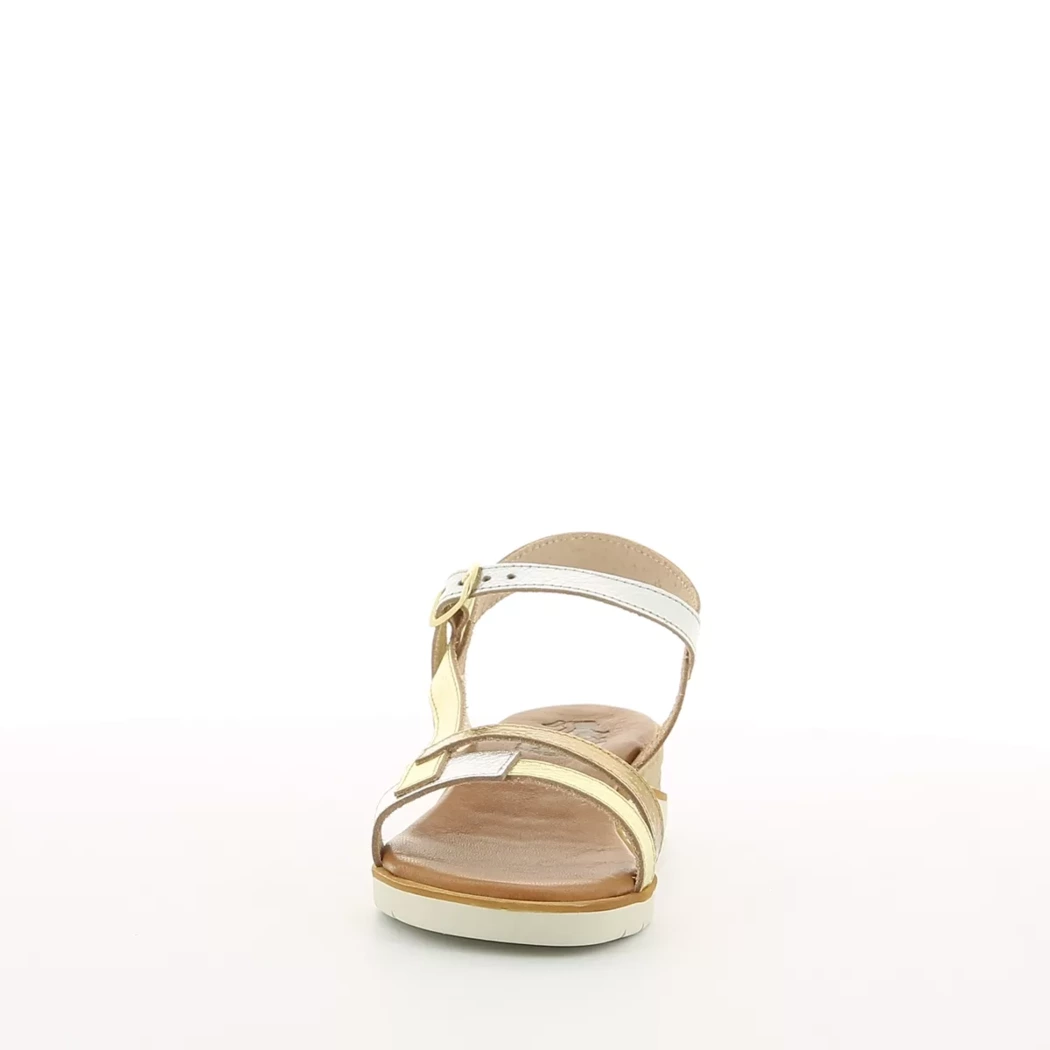 Image (5) de la chaussures 2 Go - Sandales et Nu-Pieds Or / Bronze / Platine en Cuir